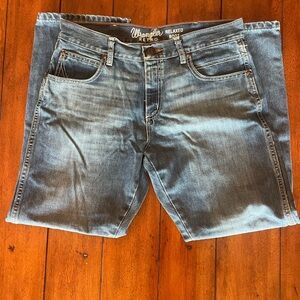 Wrangler Retro Men's Relaxed Boot Cut Jeans - Dark Blue 32x30